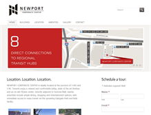 Tablet Screenshot of newportbellevue.com